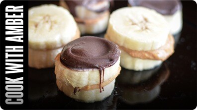 Fronanas (Frozen Banana Sandwiches) | Cook With Amber
