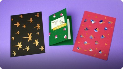 DIY Glow Pattern Paper