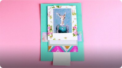 DIY Waterfall Greeting Card