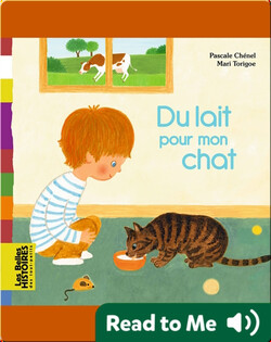 Du lait pour mon chat