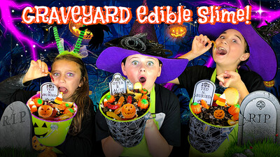 How to Make Edible Graveyard Slime!