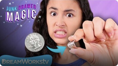 How to Bend a Quarter | JUNK DRAWER MAGIC