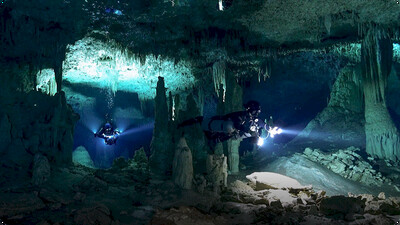 Jonathan Bird's Blue World: Bird Cage Cave Dive