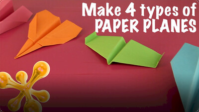 d'Art of Science: How to Make Paper Planes