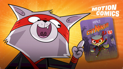 Cat Ninja Motion Comic 1: The Great Hamster Heist!