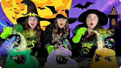 The Wild Adventure Girls: Erupting Witch Cauldrons