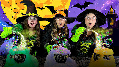 The Wild Adventure Girls: Erupting Witch Cauldrons