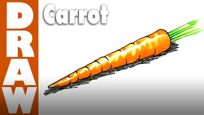 How to Draw a Carrot