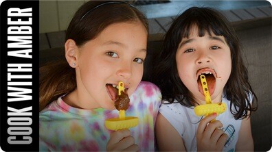 No-Guilt Fudgsicles | Cook With Amber