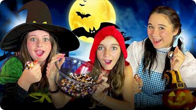 The Wild Adventure Girls: Halloween Orbeez Stress Balls