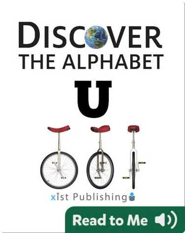 Discover The Alphabet: U book