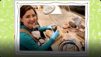 Curiosity Camp: Digging Up Fossils Science Experiment with Paleontologist Myria Perez book