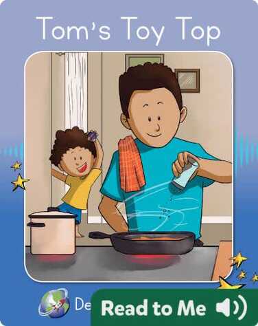 Tom's Toy Top book