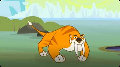 I'm a Smilodon book