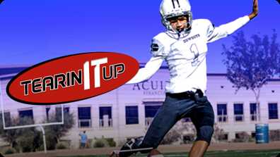 13-Year-Old Field Goal Kicking Phenom | TEARIN' IT UP book