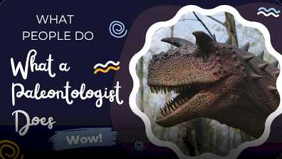 What People Do: What a Paleontologist Does book
