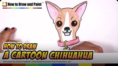 How to Draw a Cartoon Chihuahua book