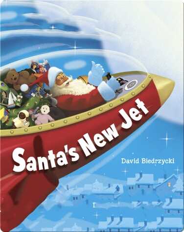 Santa's New Jet book