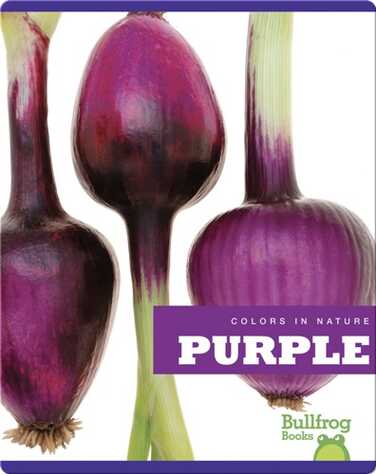 Colors In Nature: Purple book