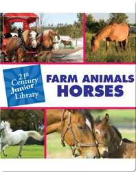 Farm Animals: Horses book