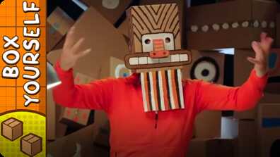 Craft Ideas with Boxes - Tribal Mask book