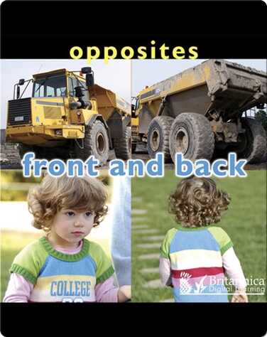 Opposites: Front and Back book