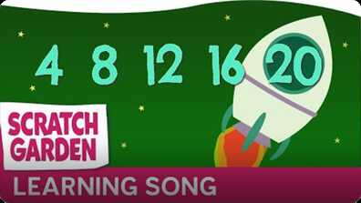 The Counting by 4s Song book