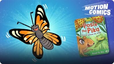 Posie the Pika: Mallory Spreads Her Wings Motion Comic