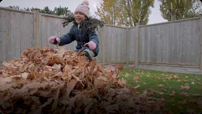 I Love: Jumping in the Leaves book