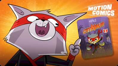 Cat Ninja Motion Comic 1: The Great Hamster Heist! book