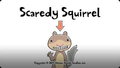 Scaredy Squirrel book