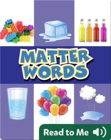 Matter Words book