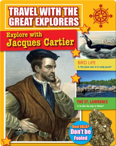 Explore with Jacques Cartier book