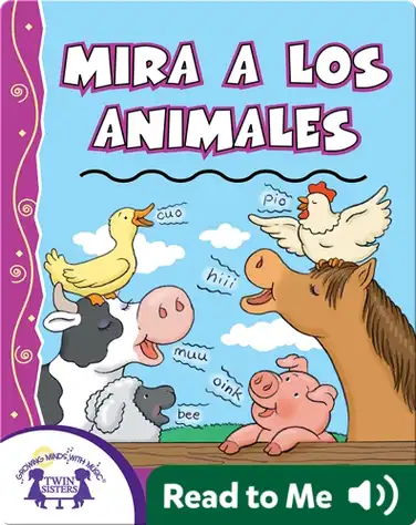 Mira a los animales book
