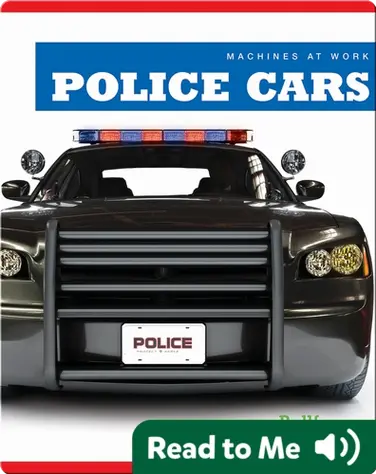 Machines at Work: Police Cars book