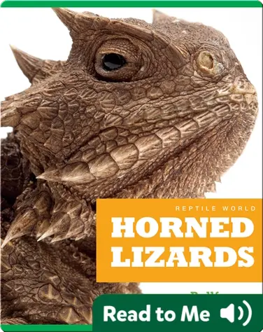 Reptile World: Horned Lizards book