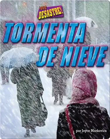 Tormenta de nieve (Blizzard) book