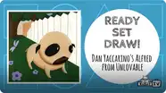 Dan Yaccarino Draws Alfred from 'UNLOVABLE'