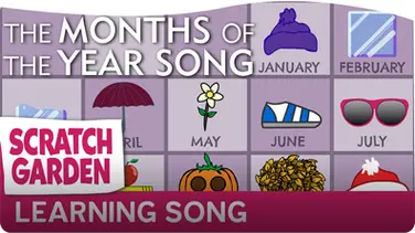 The Months of the Year Song book
