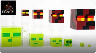 How To Build LEGO Minecraft Slime & Magma Cube book