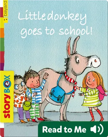 Little Donkey goes to school book