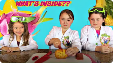 What's Inside?  CUTTING OPEN SQUISHY EXOTIC FRUITS From Around The World! book