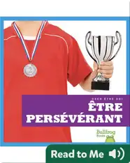 Être persévérant
