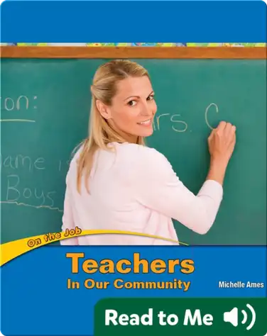 Teachers in Our Community book