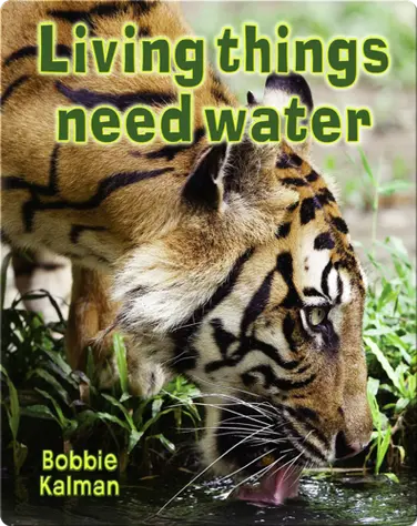 Living Things Need Water book