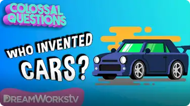 Colossal Questions: Who Invented Cars? book
