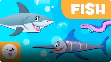 Smile and Learn Animals: Fish book