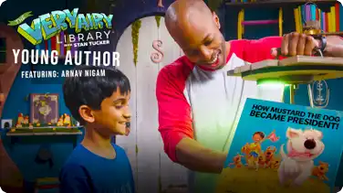 Young Author: How Mustard the Dog Became President | Arnav Nigam book