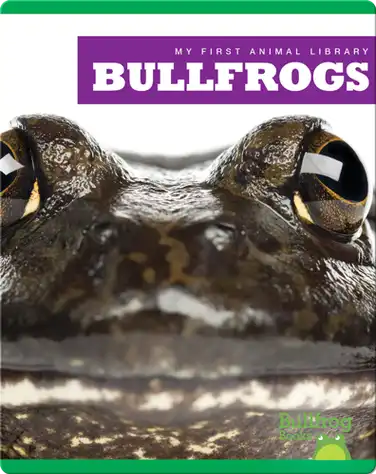 My First Animal Library: Bullfrogs book