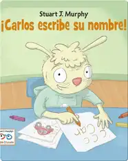 Carlos escribe su nombre